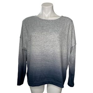 Lucky Brand high low gradient ombré light weight sweater